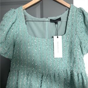 Dance & Marvel Teal Dress